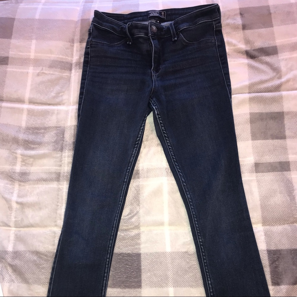 Abercrombie & Fitch Harper Low Rose Jean Legging